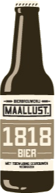 Maallust 1818 Quadrupel flesje van 33cl Maallust 1818 Quadrupel flesje van 33cl